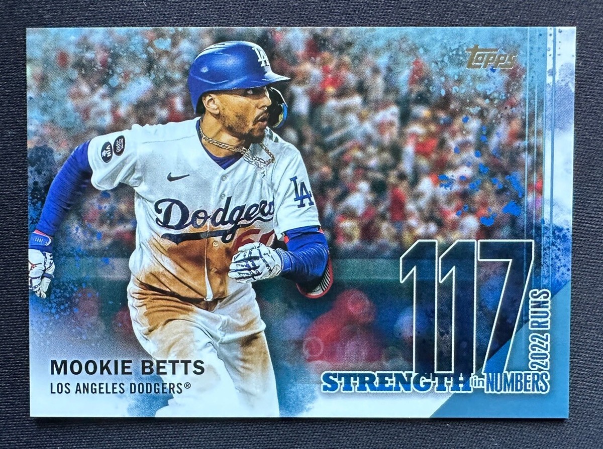 Mookie Betts 1/1 Strength in Numbers