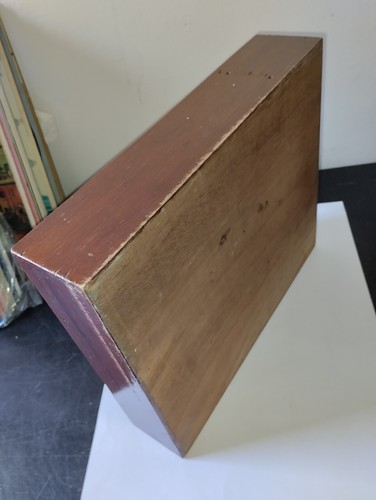 box CASSETTA in legno PORTAPOSATE posate posateria cucina cm 6x25x30 - Foto 5 di 7