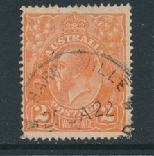 QUEENSLAND, postmark HARRISVILLE