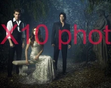 THE VAMPIRE DIARIES #140,IAN SOMERHALDER,nina dobrev,PAUL WESLEY,8X10 photo