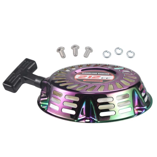 Pull Recoil Starter Assembly Fan Cover Housing For Predator 212cc KT196 CT200U - Picture 3 of 41