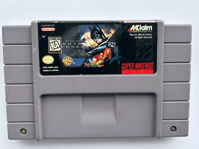 Batman Returns Konami Super Nintendo SNES 1992 Game Cartridge Only
