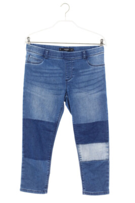 MANGO Distressed Jeggings Patchwork Stil EUR 38 = D 36 denimblau