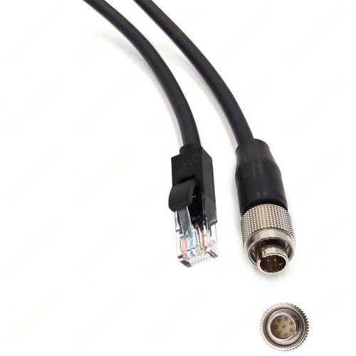 Sony BVP HDC Camera RCP 900 1500 CCU MSU Cable Hirose 8 pin Male to RJ45 CAT6 - Picture 2 of 8