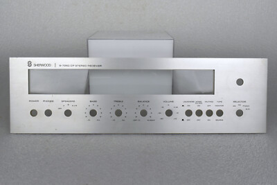 VTG Sherwood S-7250-CP Stereo Receiver Metal & Glass Faceplate Replacement Part