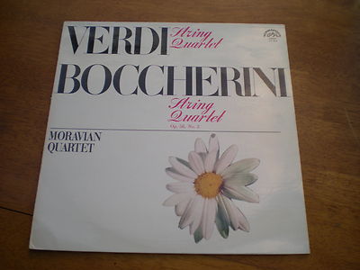 VERDI - STRING QUARTET = SUPRAPHON 1110573 STEREO  BLUE LABEL 