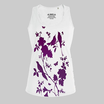 Birdies by THTC Clothing Co Damen Weste aus Bio-Baumwolle