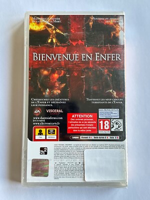 Dante's Inferno Sur Sony PSP - PAL FR - Complet Et En Bon état