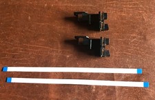 Lot of 2 PlayStation 2 FAT Power Reset/Eject Button w/ Ribbon Replacements