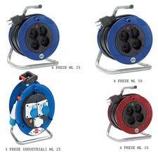 AVVOLGICAVI AVVOLGICAVO PROLUNGA PRESE SPINE IP44  SPECIFICHE IN BASSO