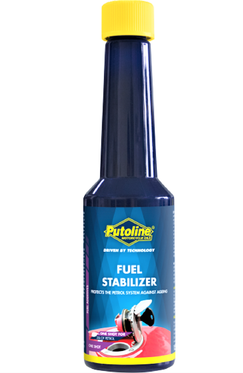 Putoline Motorcycle FUEL STABILIZER Stabiliser 150ml Winter Storage one