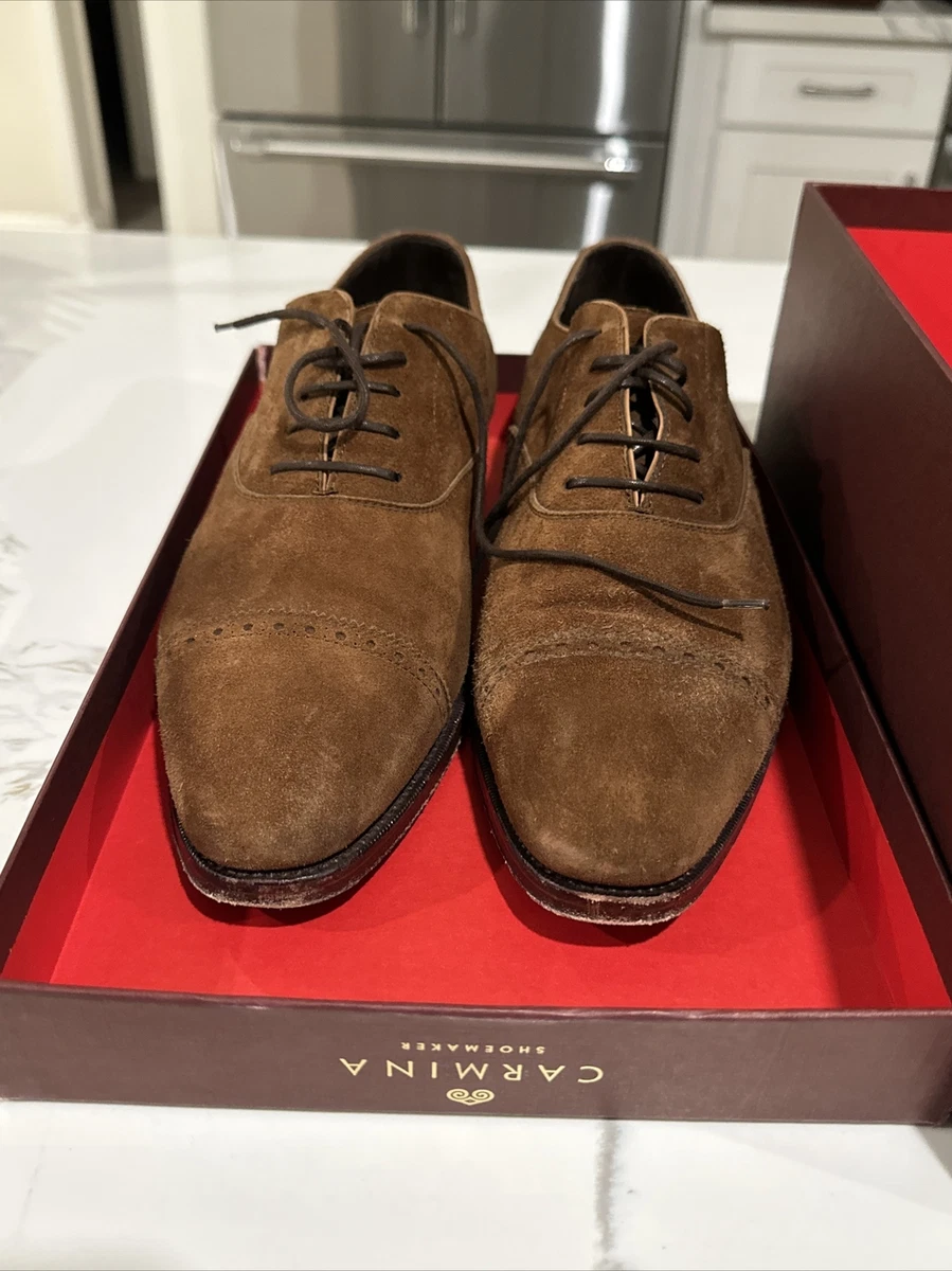CARMINA MEN S CARMINA MALLORCA SUEDE RAIN 80201 SHOES Size 10 US