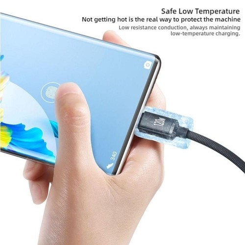 120W USB C to Type C Charger Cable Fast Charge Charging Data Laptop a Cord K2J5 - Zdjęcie 10 z 29
