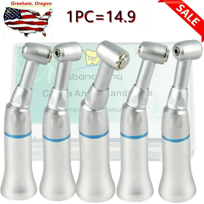 NSK Style Dental Low Slow Speed Handpiece Contra Angle Push Button E-Type FDA US