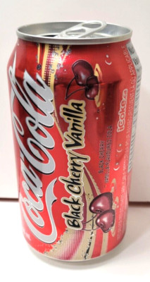 Coca-Cola 2002 Black Cherry Vanilla 355ml   Canada Empty Collectible Can
