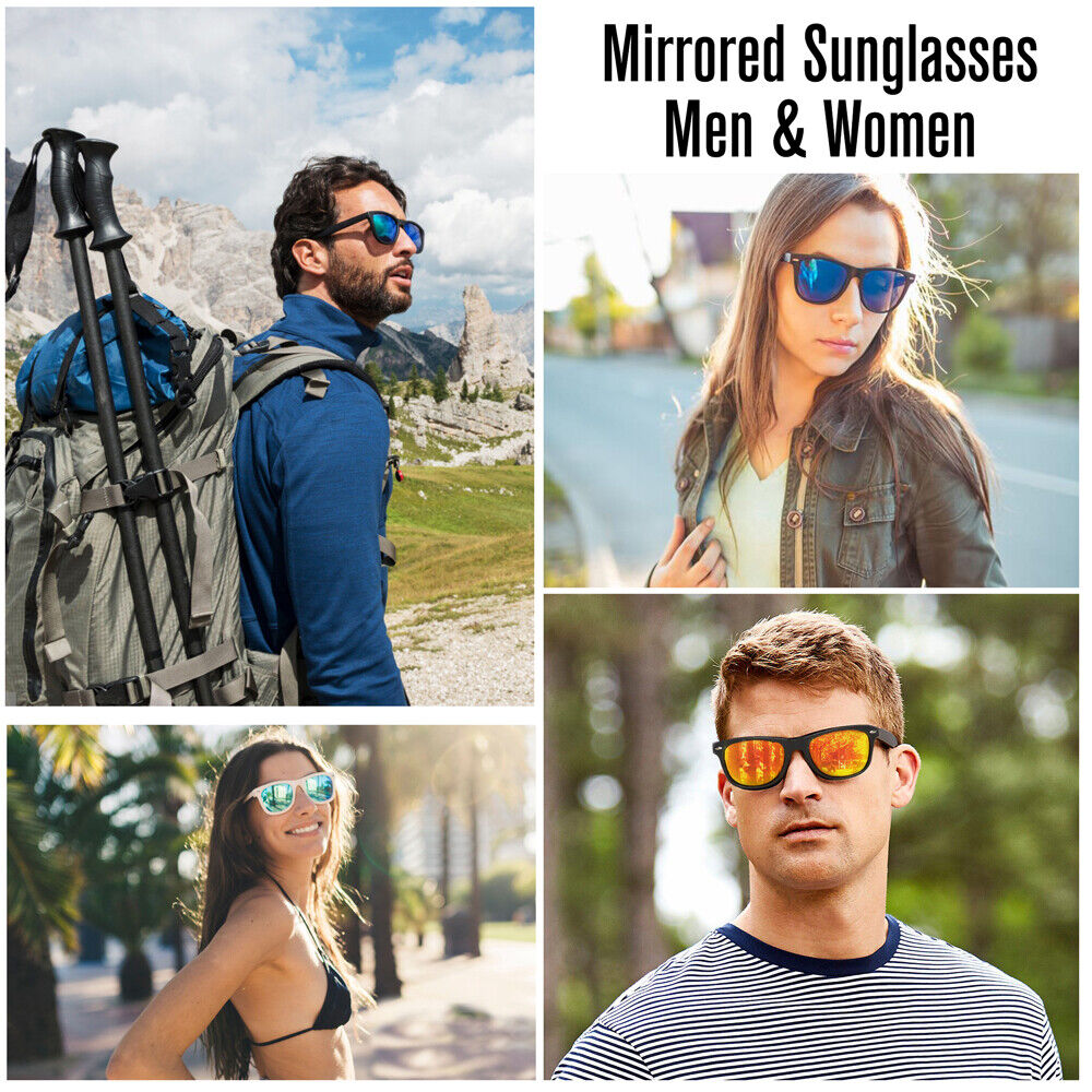 Biohazard Mens Mirrored Sunglasses | eBay-vinhomehanoi.com.vn