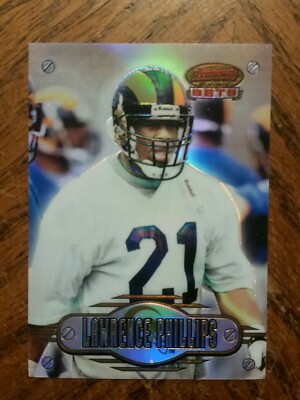 1996 Bowmans Best Bets Lawrence Phillips Rookie Refractor #BB2