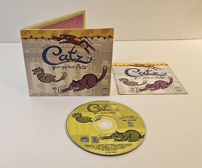 Catz: Your Virtual Petz PC CD-Rom Windows Virtual Pet Simulation Game