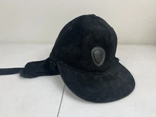 Pajar Canada Mens Cap Trapper Hat Baseball Earmuffs Black OS