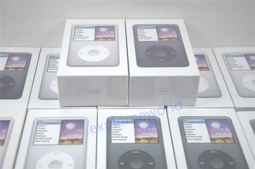 Apple iPod classic 6th Generation 80GB MP3 Player Silver Latest Model Sealed
