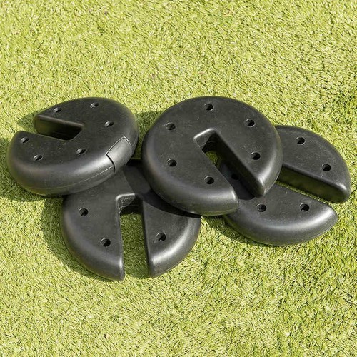 4pcs Outdoor Canopy Tent Leg Weights Anchor Stand Heavy Duty Gazebo Discs Base - Picture 3 of 7