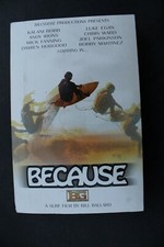 BECAUSE Surf Film Damien Hobgood Chris Ward Wardo 2002 Vintage Surfing Vidéo VHS