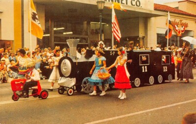 Children's Costume Parade Fiesta Time in Santa Barbara California