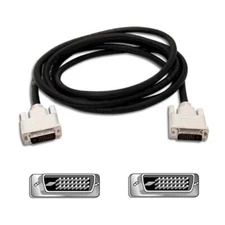 DVI-D 18 Pin Single Link 6ft Male to Male Video Cable Monitor