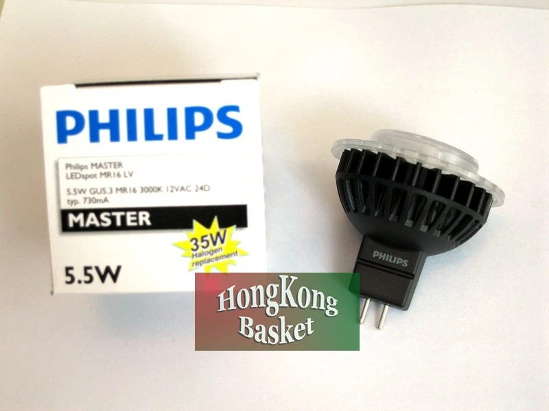 10pcs PHILIPS Master LED MR16 LV - GU5.3 3000K 12V 24/36D 5.5W (50W) Light Bulb - Image 2 of 2