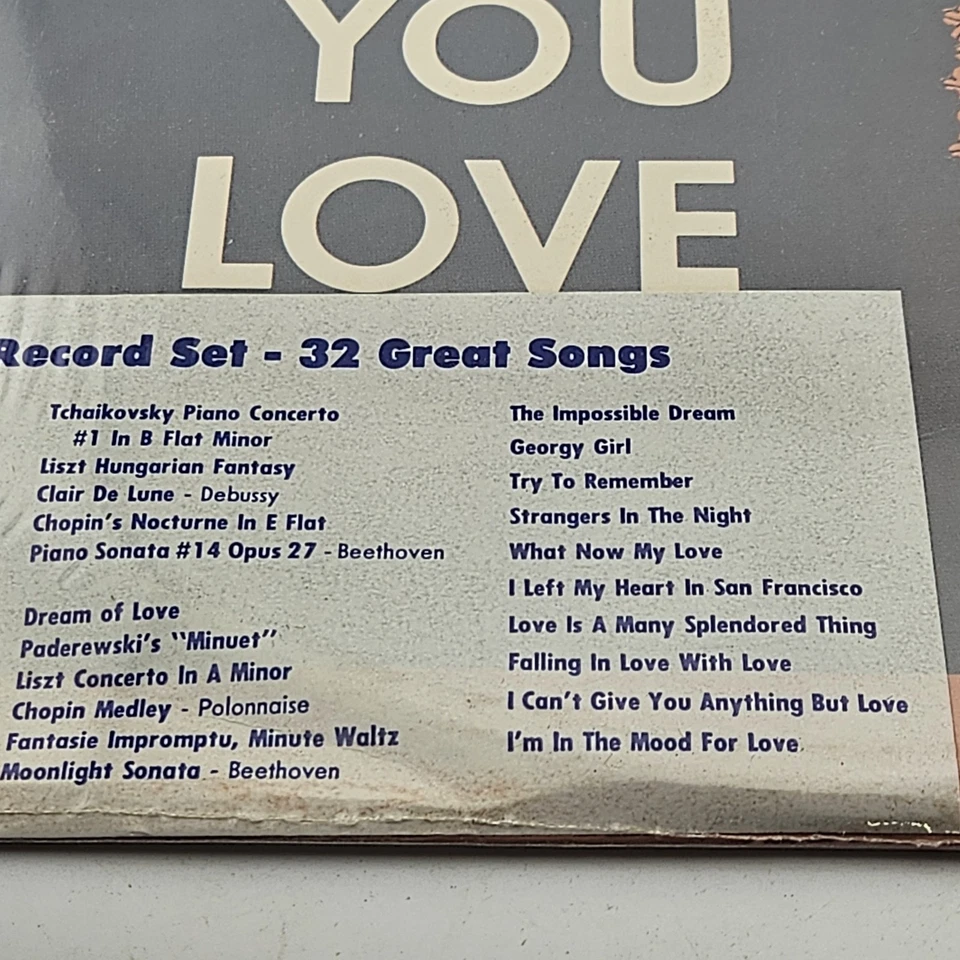 Liberace - Sends You Love - Vinyl - Sealed - 1974 - X3 Records - BR3000 - Image 4 of 4