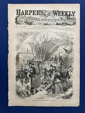 Harper's Weekly 3-30-1861 VASSAR COLLEGE Sam Houston APRIL FOOLS DAY New Orleans