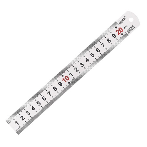 Stainless Steel Ruler Metal Ruler Straight Ruler for w/ Metric ...
