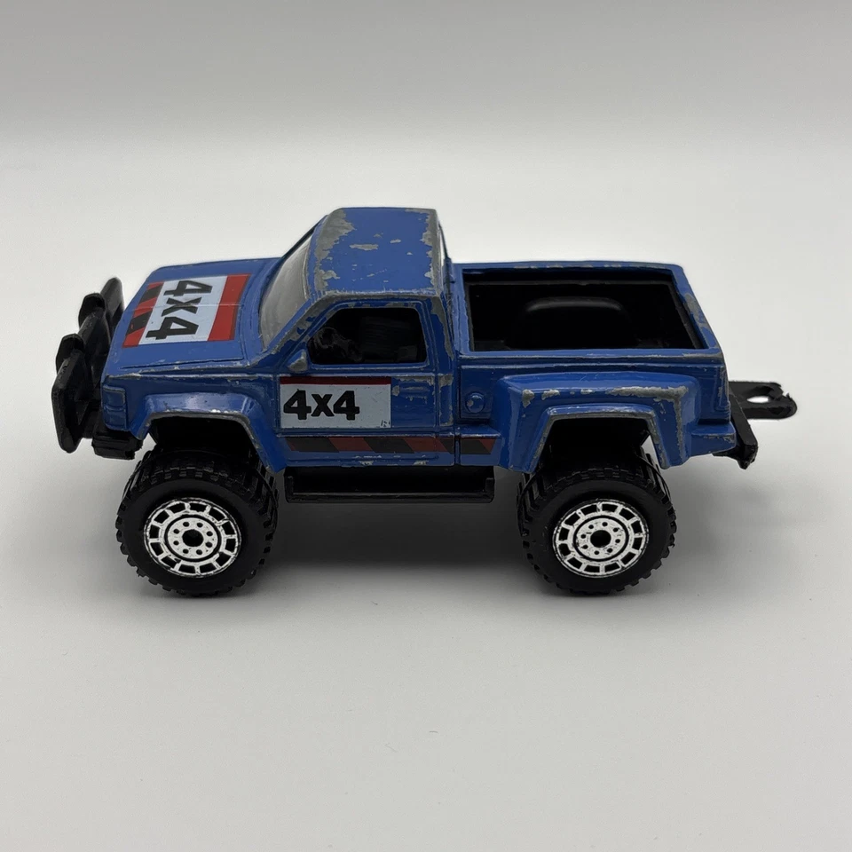 De colección ✅ Camioneta pick-up Tootsietoy GMC Stepside 4x4 plástico fundido a presión azul Foto 2 de 4