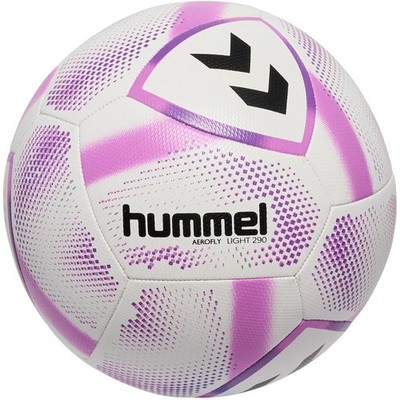 Hummel Fußball hmlAEROFLY Light 290g für Kinder weiß/lila Größe 3