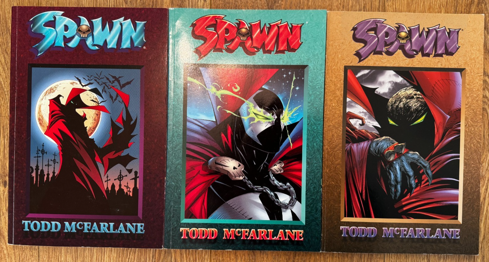 Spawn 1-3 Paperback 1996 TPB Graphic Novel 1st print Image Comics Todd Mcfarlane