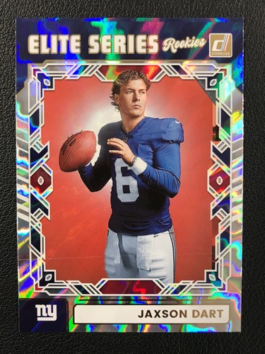 2025 Panini Donruss Jaxson Dart Elite Series Rookie New York Giant No Reserve