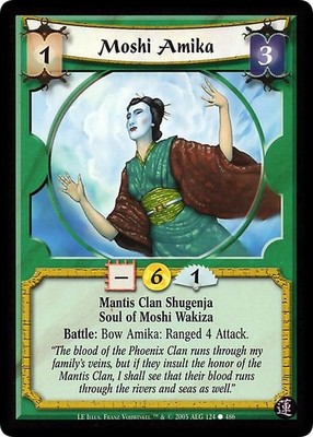 Moshi Amika - Lotus Edition - Legend of the Five Rings CCG