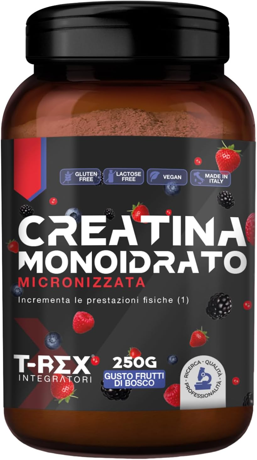 Creatina Monoidrata Micronizzata - Integratore Alimentare per Massa Muscolare E