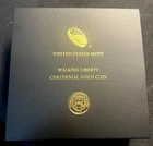 UNITED STATES MINT CENTENNIAL GOLD WALKING LIBERTY 50¢ HALF DOLLAR 2016 *NO COIN