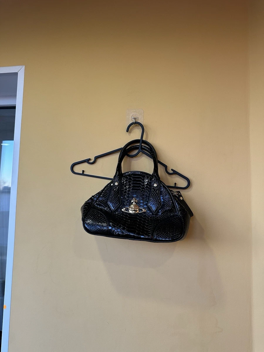 vivienne westwood Yasmine Embossed leather bag Orb Crocodile Used