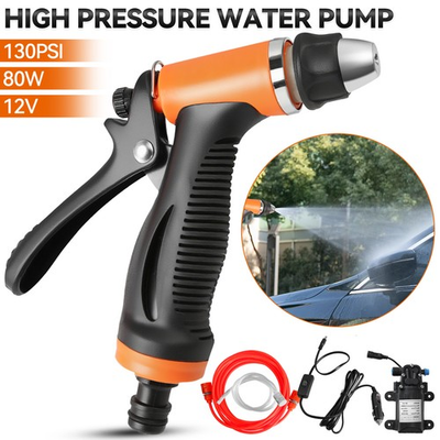 #ad #ad Car Power Washer Washing Kit Water Portable Pump 130PSI Pressure Sprayer For SUV $30.95