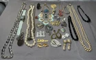 Vintage Marked Lot Costume Jewelry Necklace Brooch Brighton TJG BSK Allison Coro