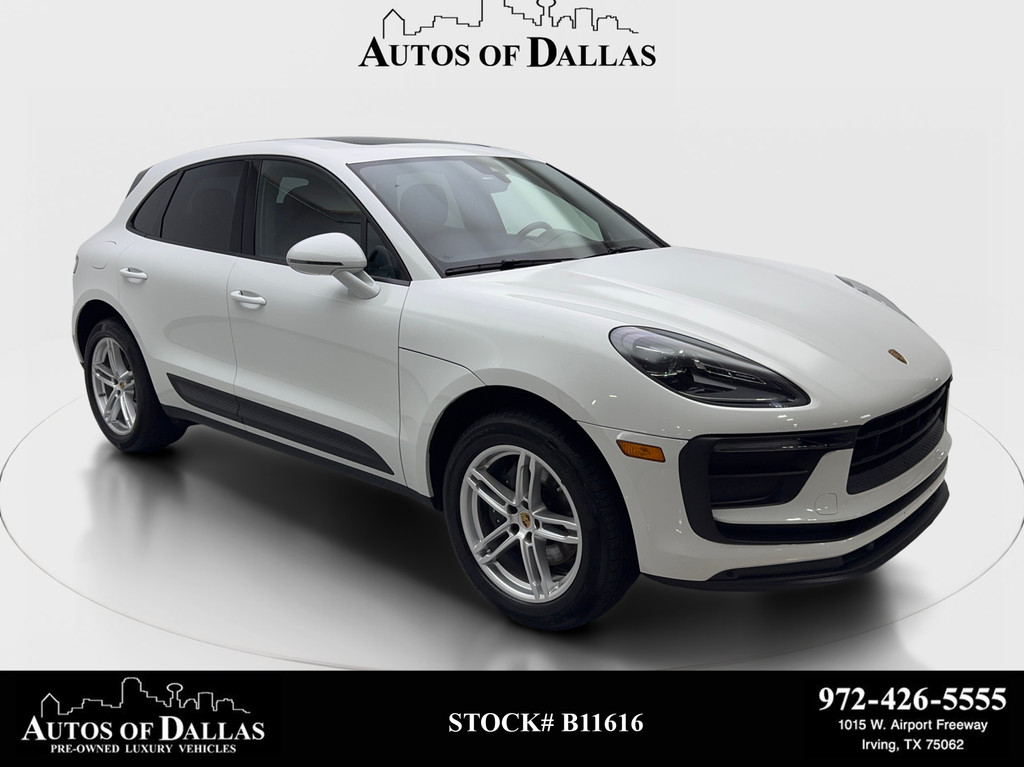 2022 Porsche Macan NAV,CAM,PANO,HTD STS,BIND SPOT,18" WLS