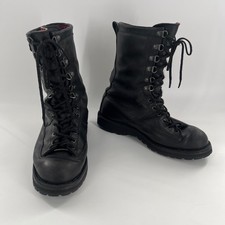 Danner Fort Lewis Black Leather Boots Insulated 200G 69110 USA MADE Sz 10 EE