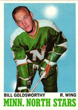 1970 Topps #46 Bill Goldsworthy Minnesota North Stars