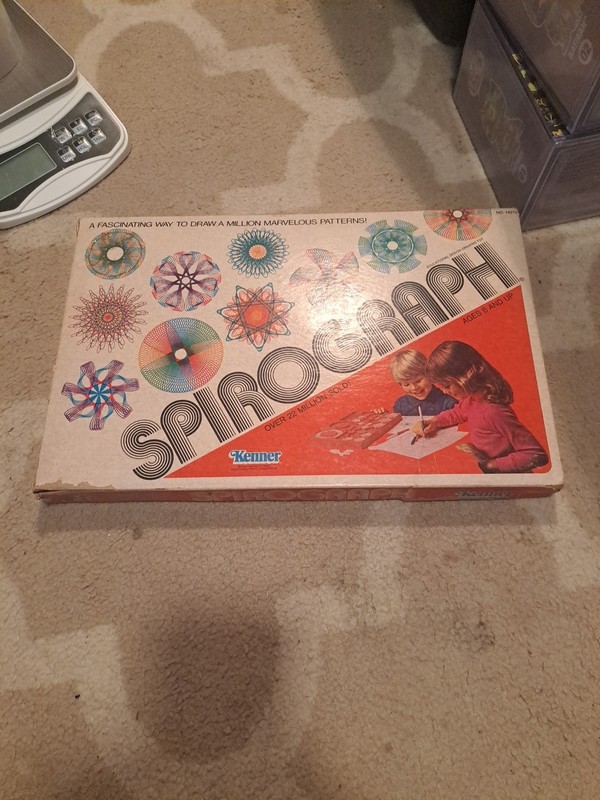 Vintage 1979 SPIROGRAPH Drawing Kit KENNER #1421o NOT COMPLETE 