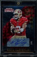 2015 Panini Contenders Colin Kaepernick NFL Ink Auto /5 49ers