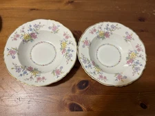 2 BRIARCLIFF Federal Shape Syracuse China Bowls 8"
