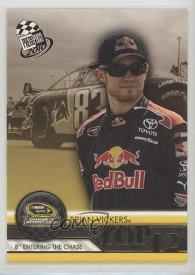 2010 Press Pass Top 12 Gold Brian Vickers #116 0w4
