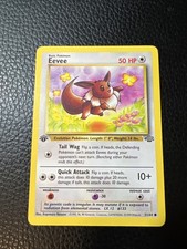 1999 eevee pokemon card Eevee [1st Edition] #51 Prices | Pokemon Jungle